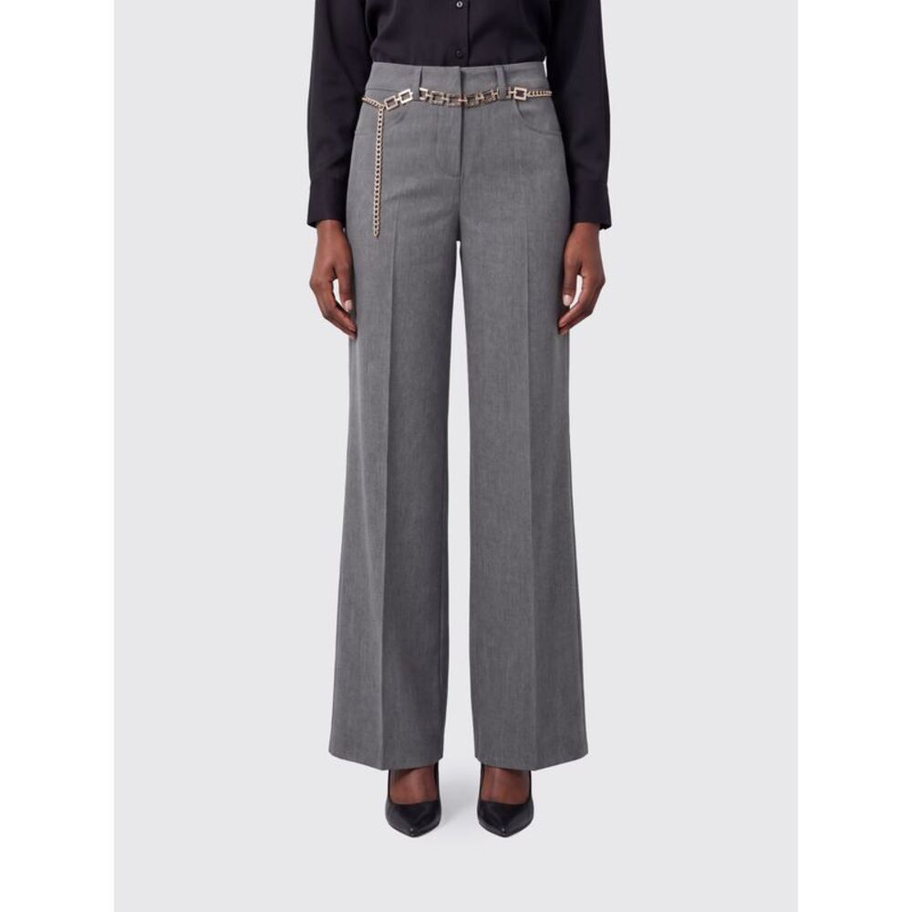 Liu Jo Women Lyocell Palazzo Trousers Liu Jo With Jewelled Belt